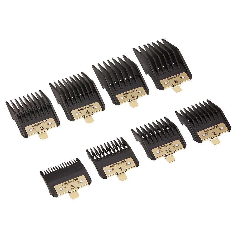 BaByliss — Babyliss 4 Barbers Premium Clipper Guards 8pc *