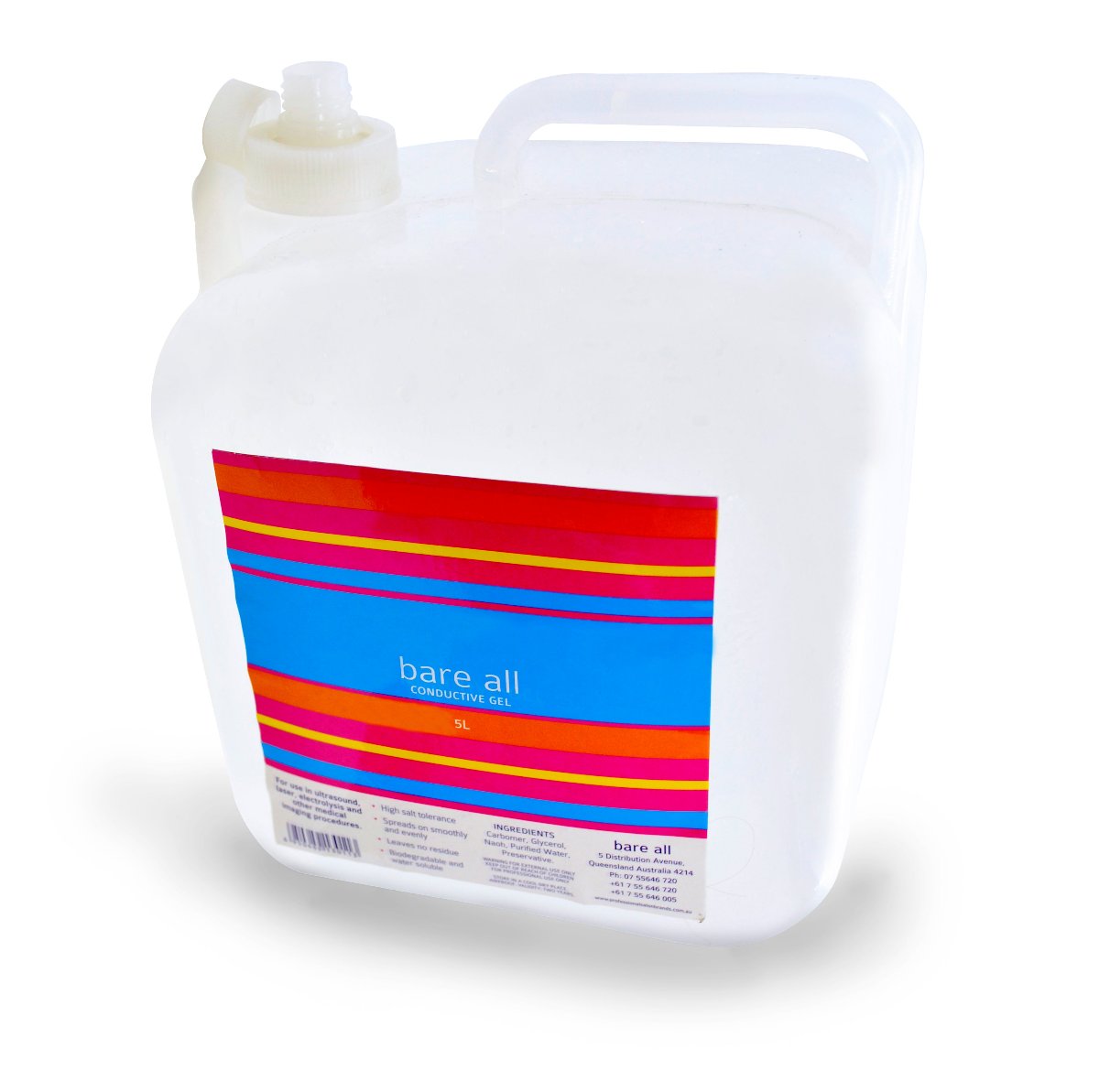 Unbranded — Bare all Conductive Gel 5lt