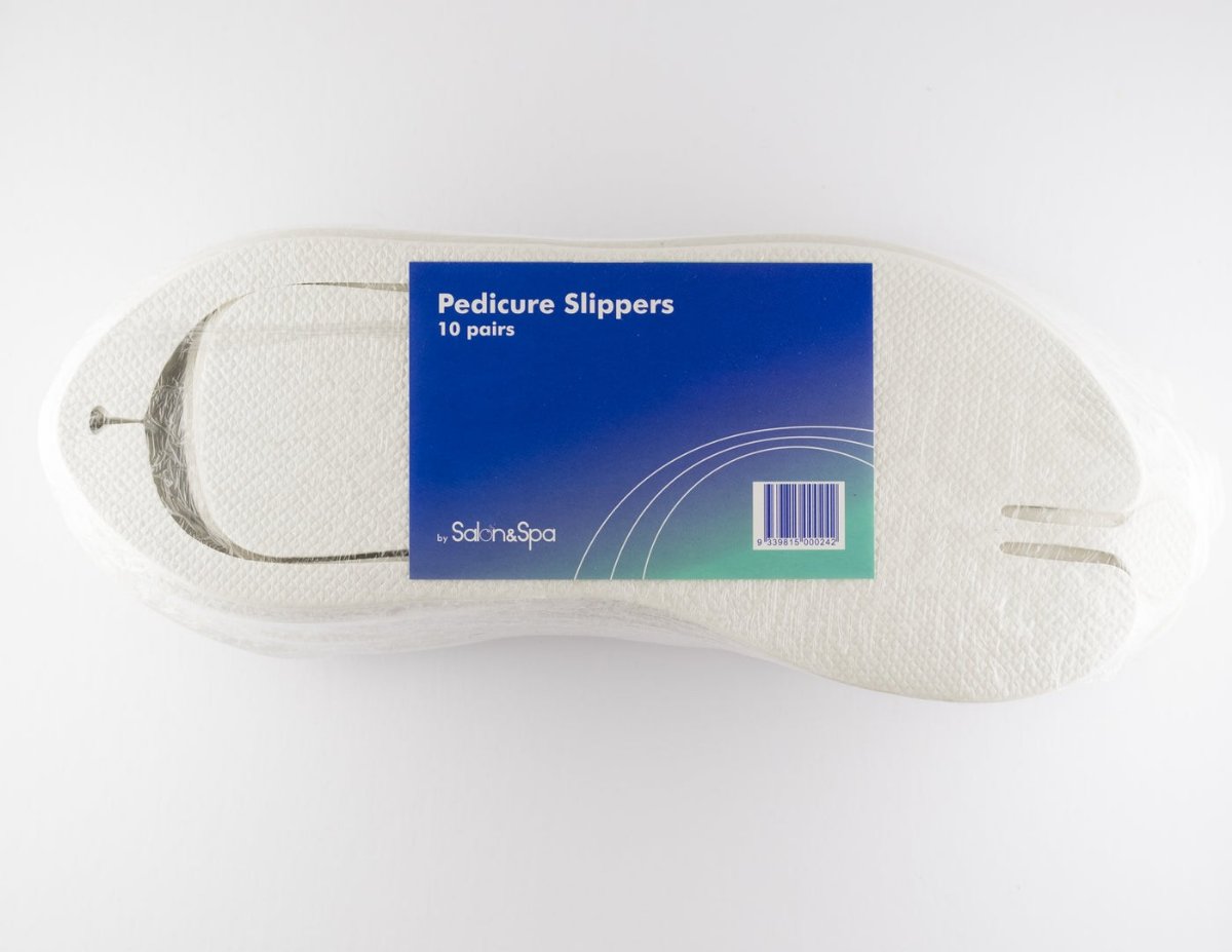 Unbranded — Salon&Spa Pedicure Slippers Foam White 10PKT