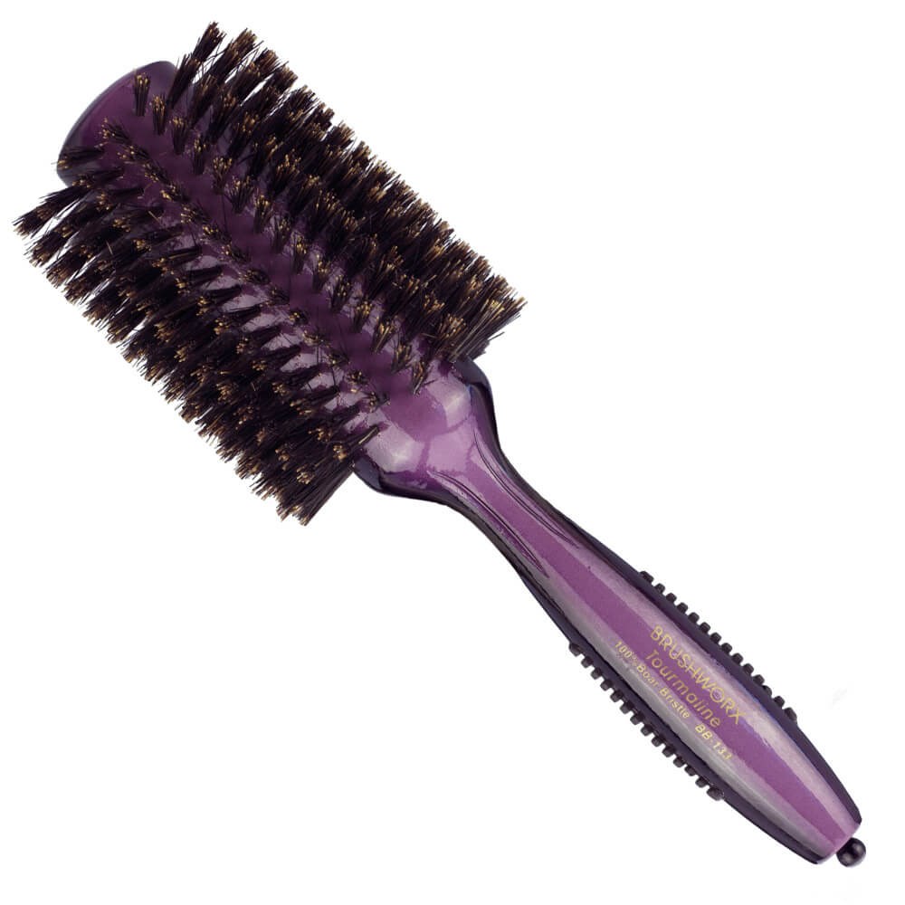 Unbranded — Brushworx Tourmaline Boar Bristle Radial Brush BB133-77mm 103301