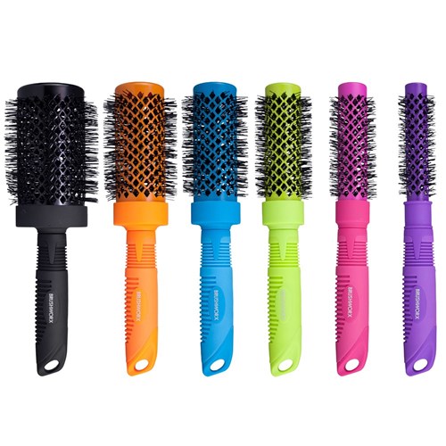 Brushworx — Brushworx Assorted hot Tube Brush Pack in Tub-6pc