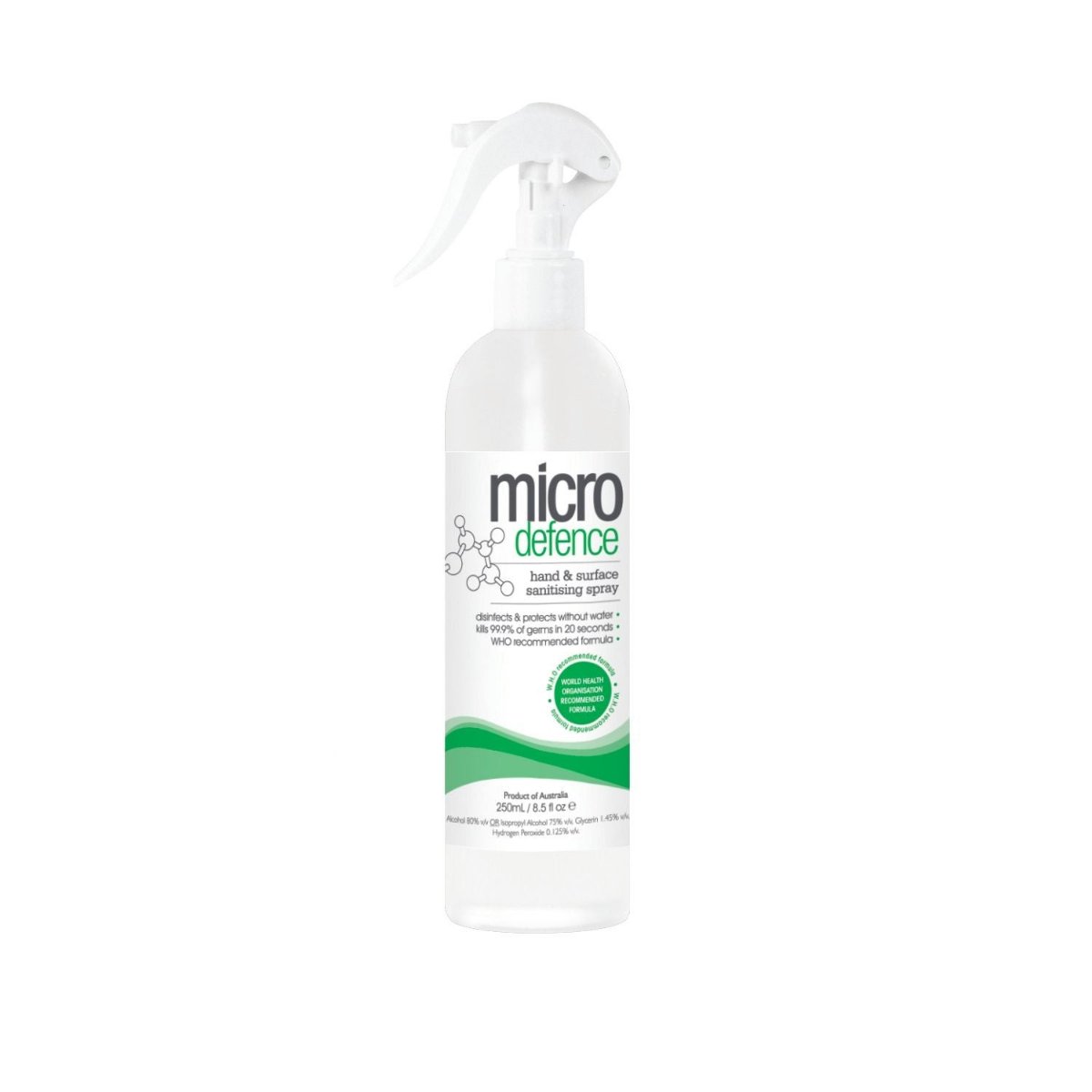 Caron — Caron Micro Defence Hand & Surface Spray 250ml