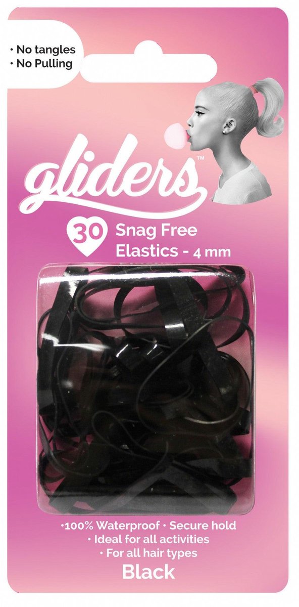 Chemcorp — Gliders Snag Free Black 4mm 30pc