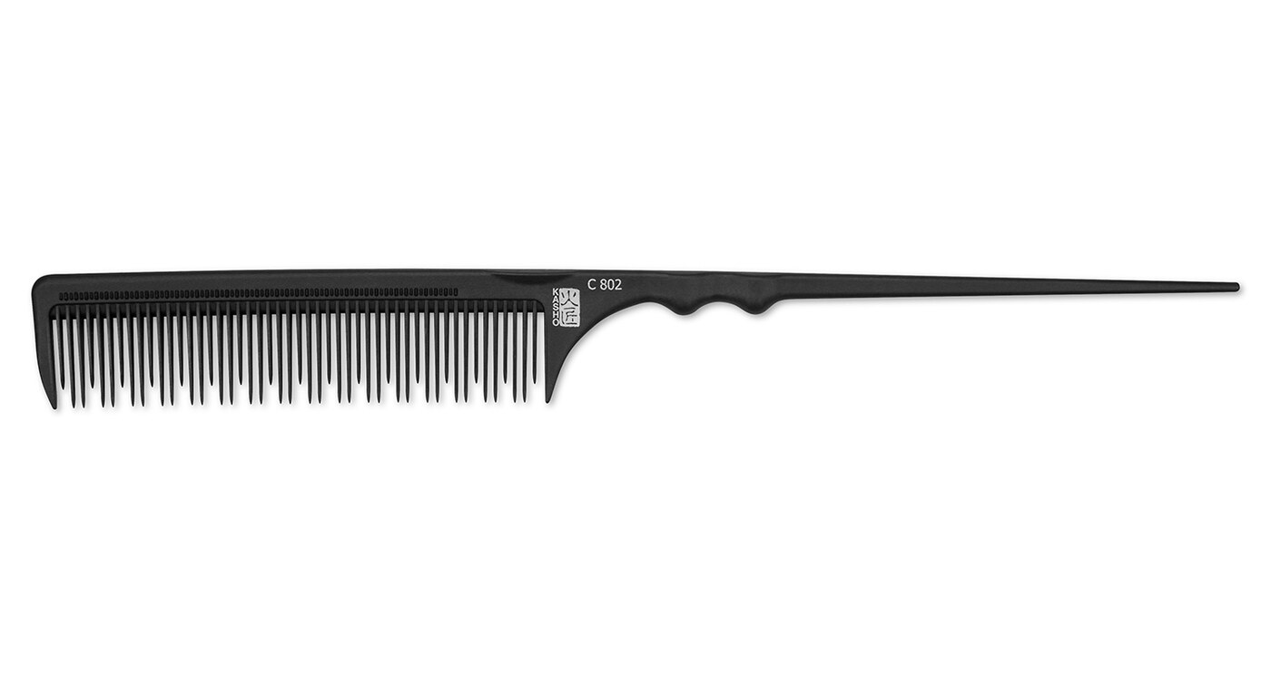 Kasho — Kasho Carbon Small Teasing Comb C802