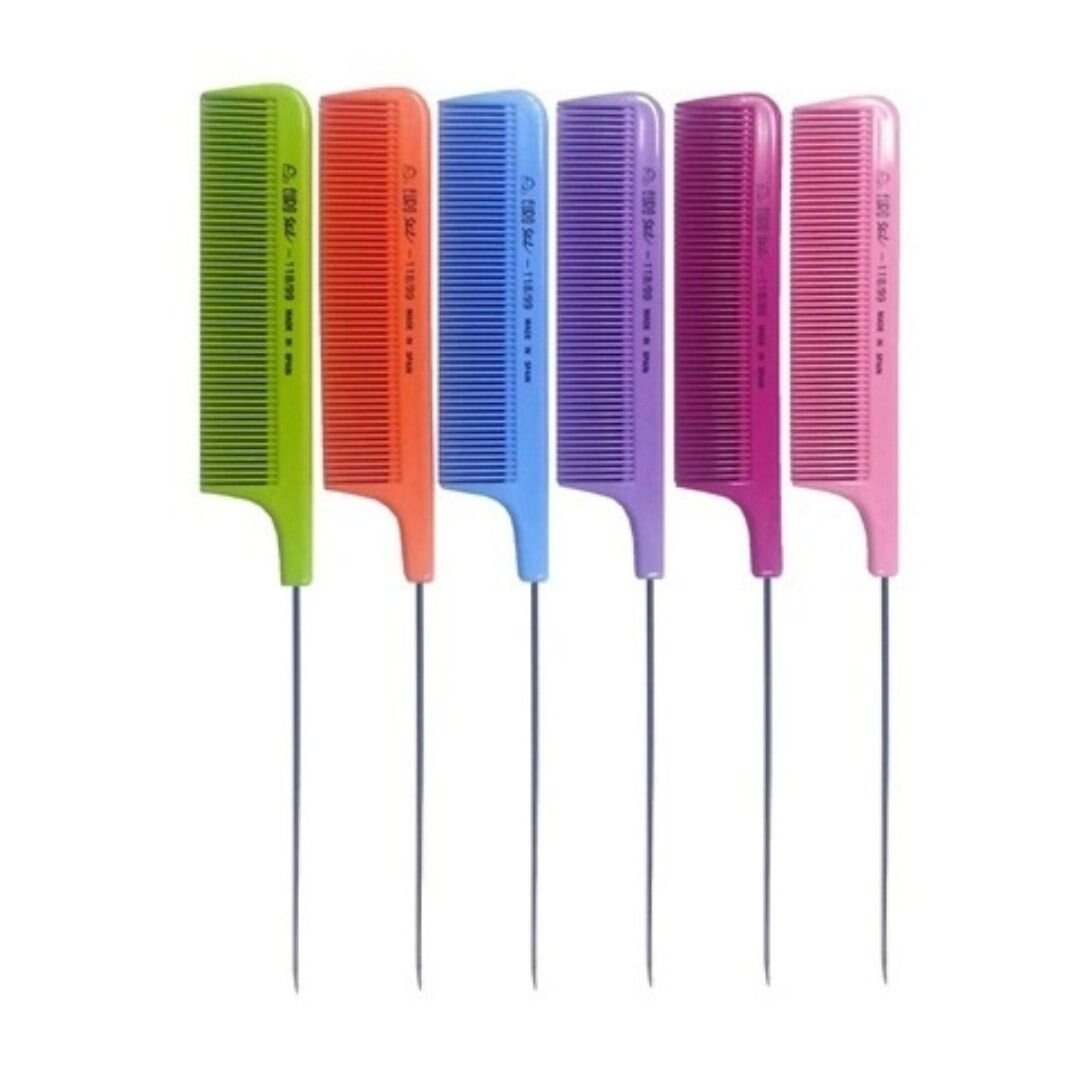 Eurostil — Euro Stil Metal Tail Comb Assorted Colours