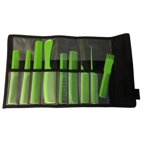 Jaguar — Jaguar Ionic Green Comb Set-9 Combs