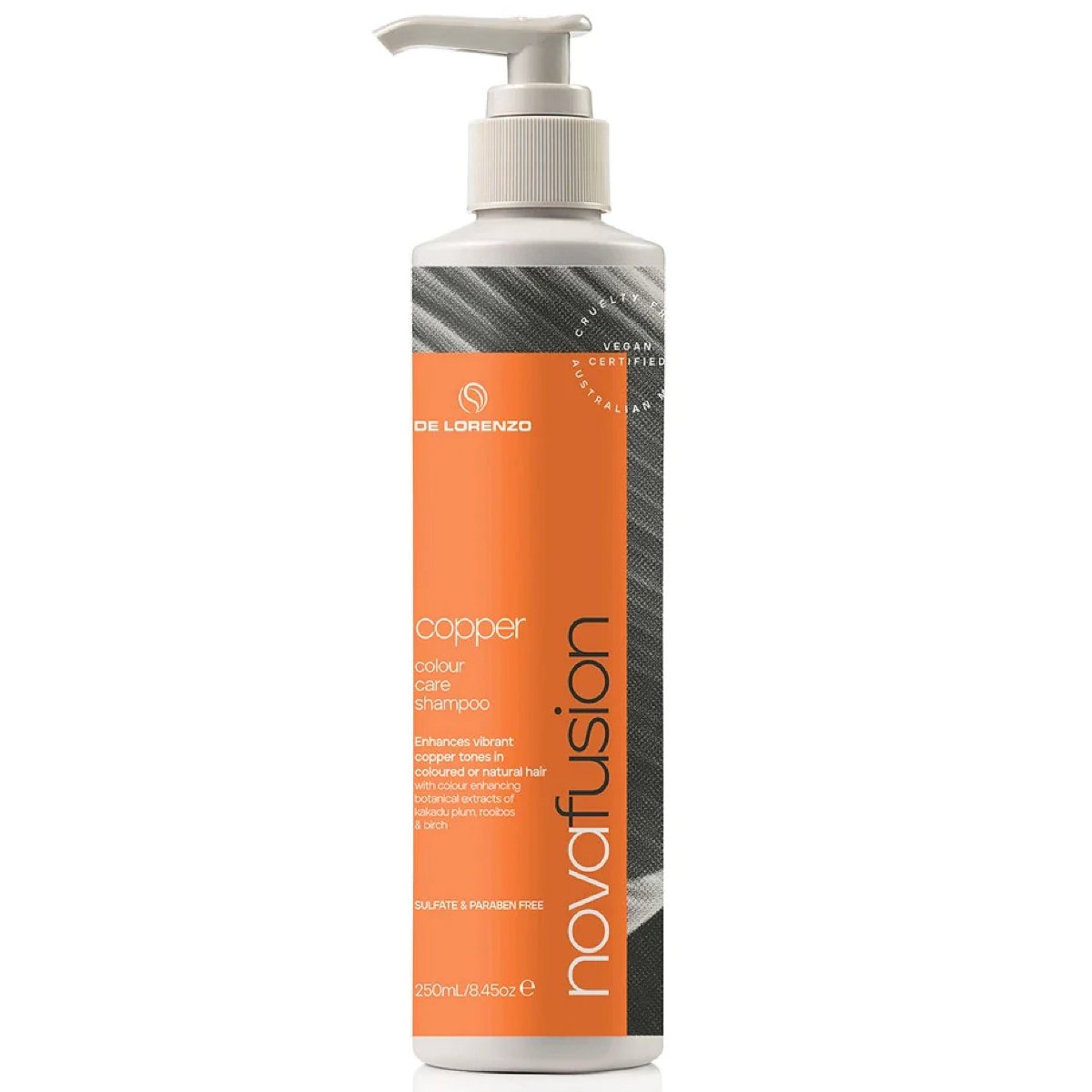 De Lorenzo — De Lorenzo Novafusion Shampoo Copper 375ml