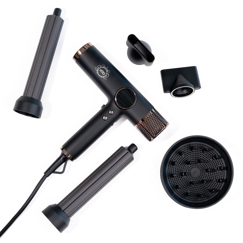 Unbranded — H2D Xtreme Four In One Hair Dryer + Styler Black
