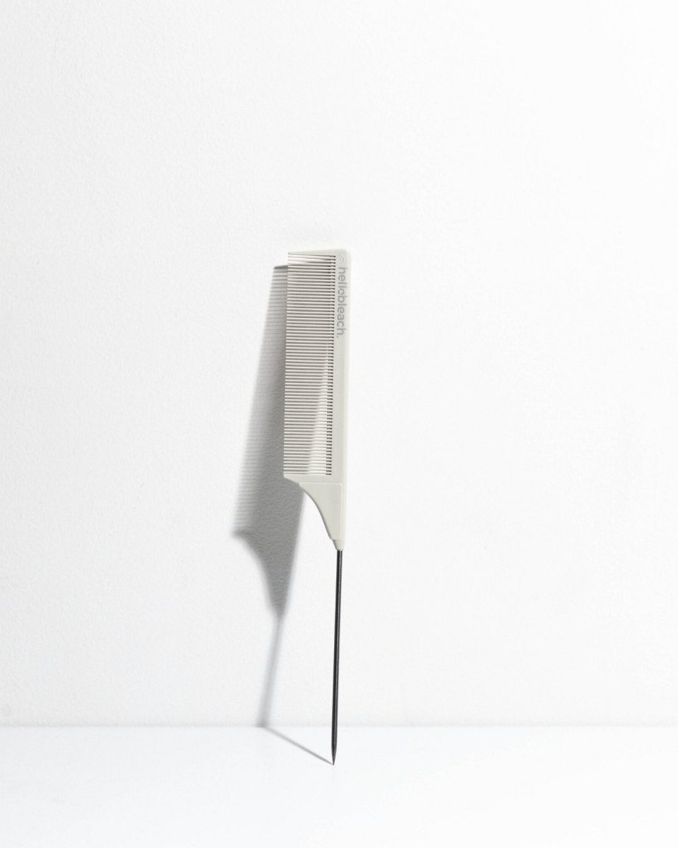 Hello Bleach — Hellobleach The Stainless Steel Tip Tail Comb Ivory