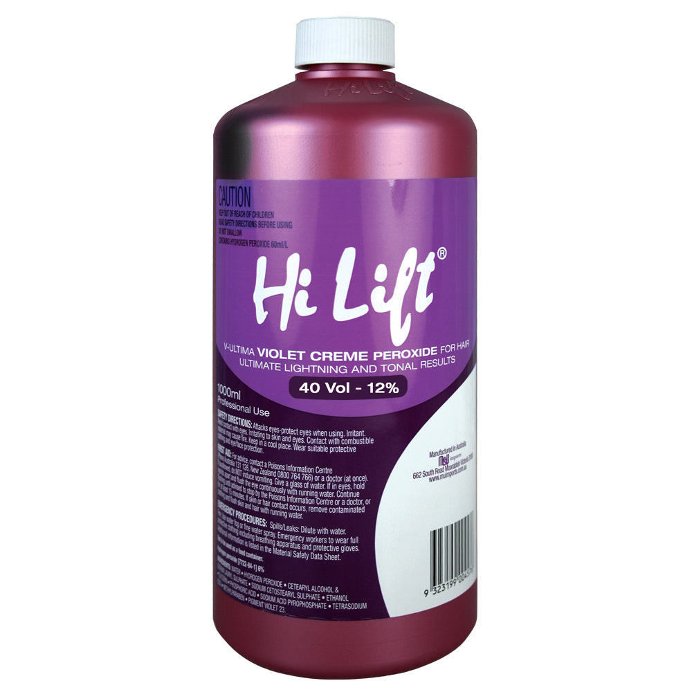 Hi Lift — Hi Lift Violet Peroxide 40Vol 1ltr