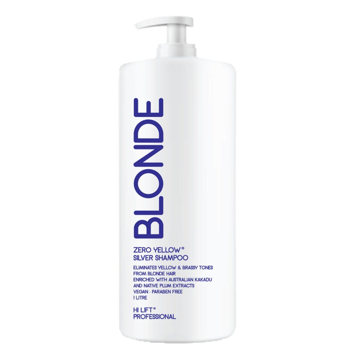 Hi Lift — Hilift True Blonde Zero Yellow Shampoo 1lt
