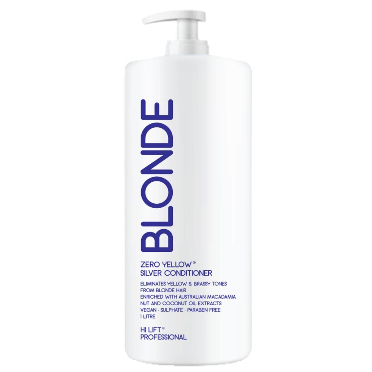 Hi Lift — Hilift True Blonde Zero Yellow Conditioner 1lt