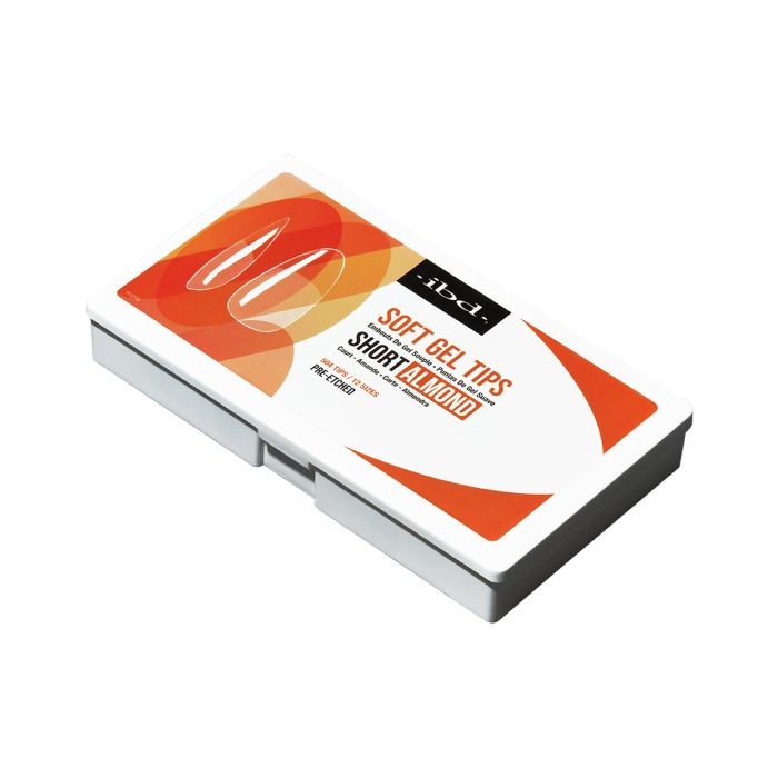 ibd — IBD Soft Gel Tips Short 504pk 12 Sizes Almond