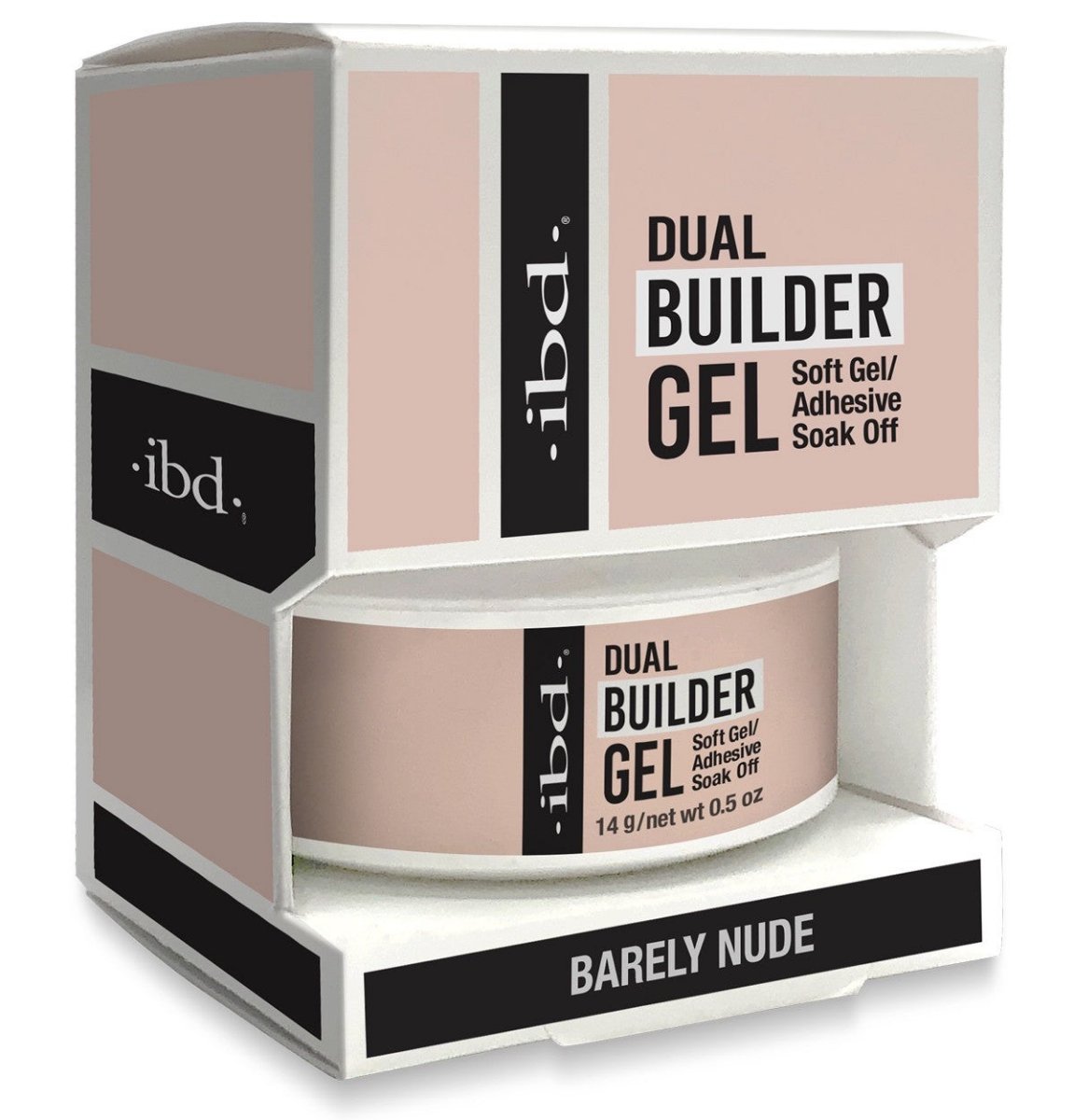 ibd — IBD Dual Builder Gel Barely Nude 14g*