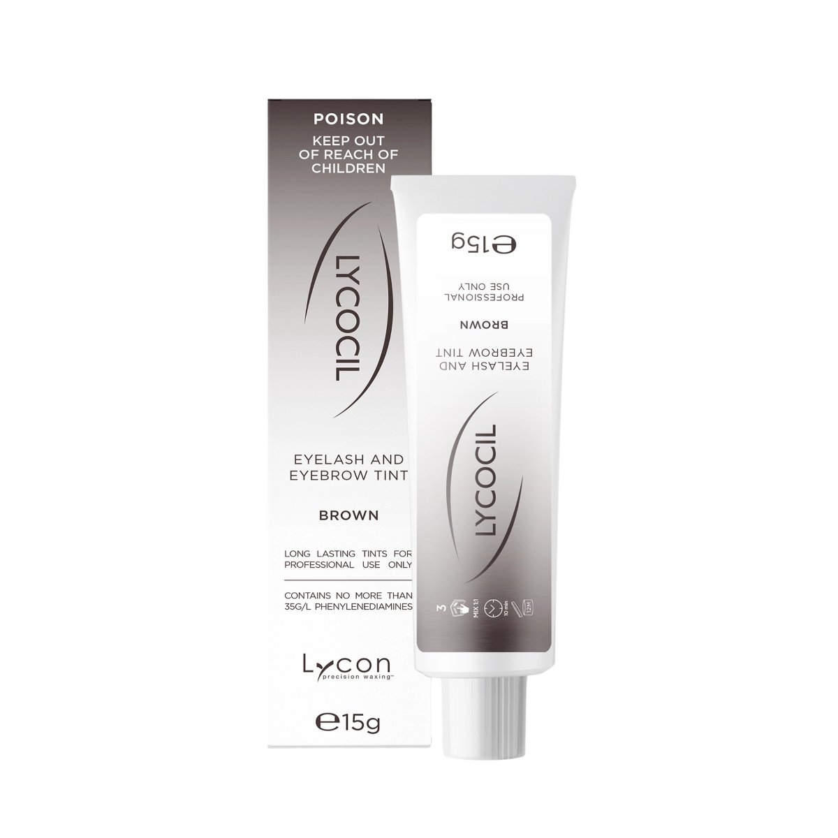 Lycon — Lycocil Lash Tint Brown 15g