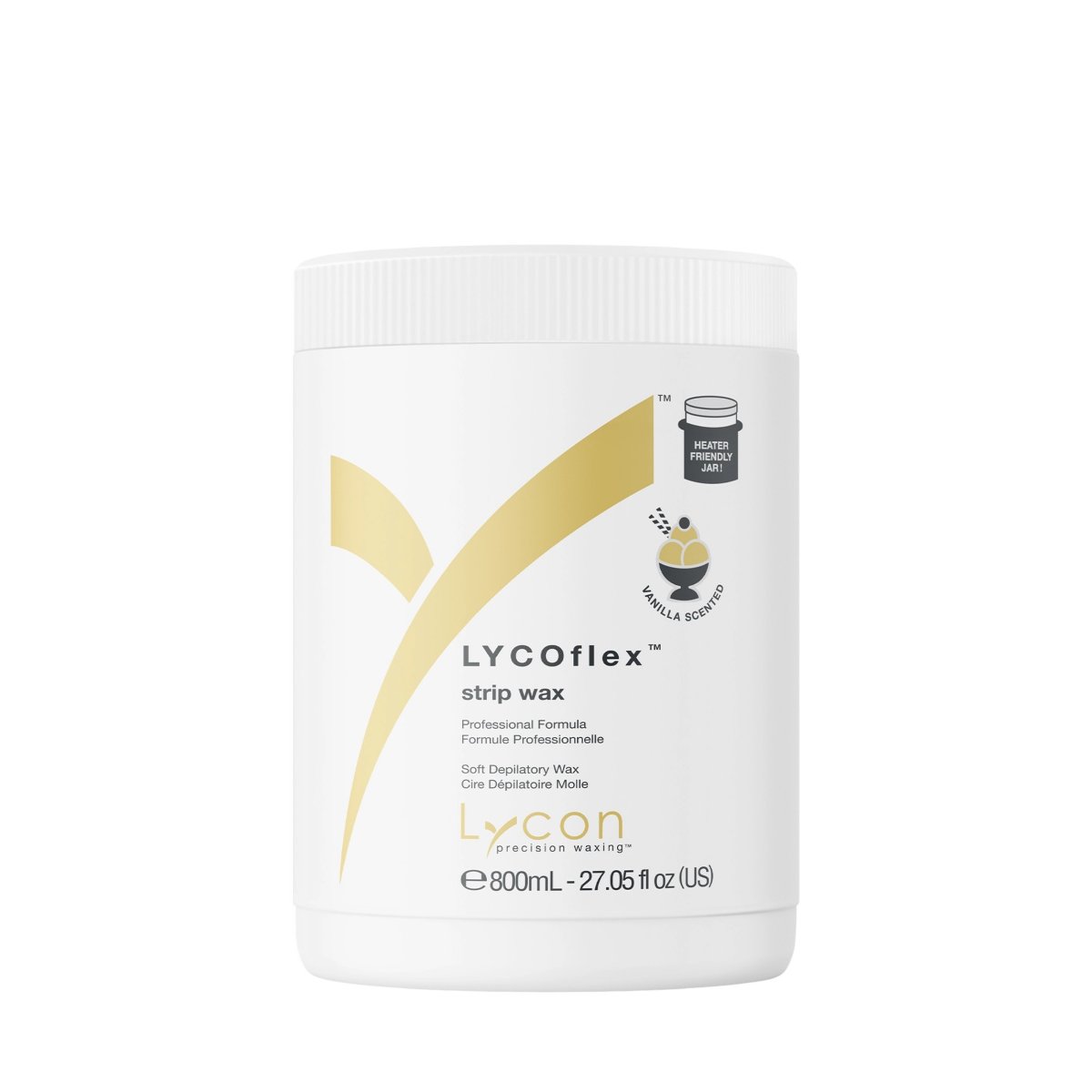 Lycon — Lycon Lyco Flex Vanilla Strip Wax 800GM