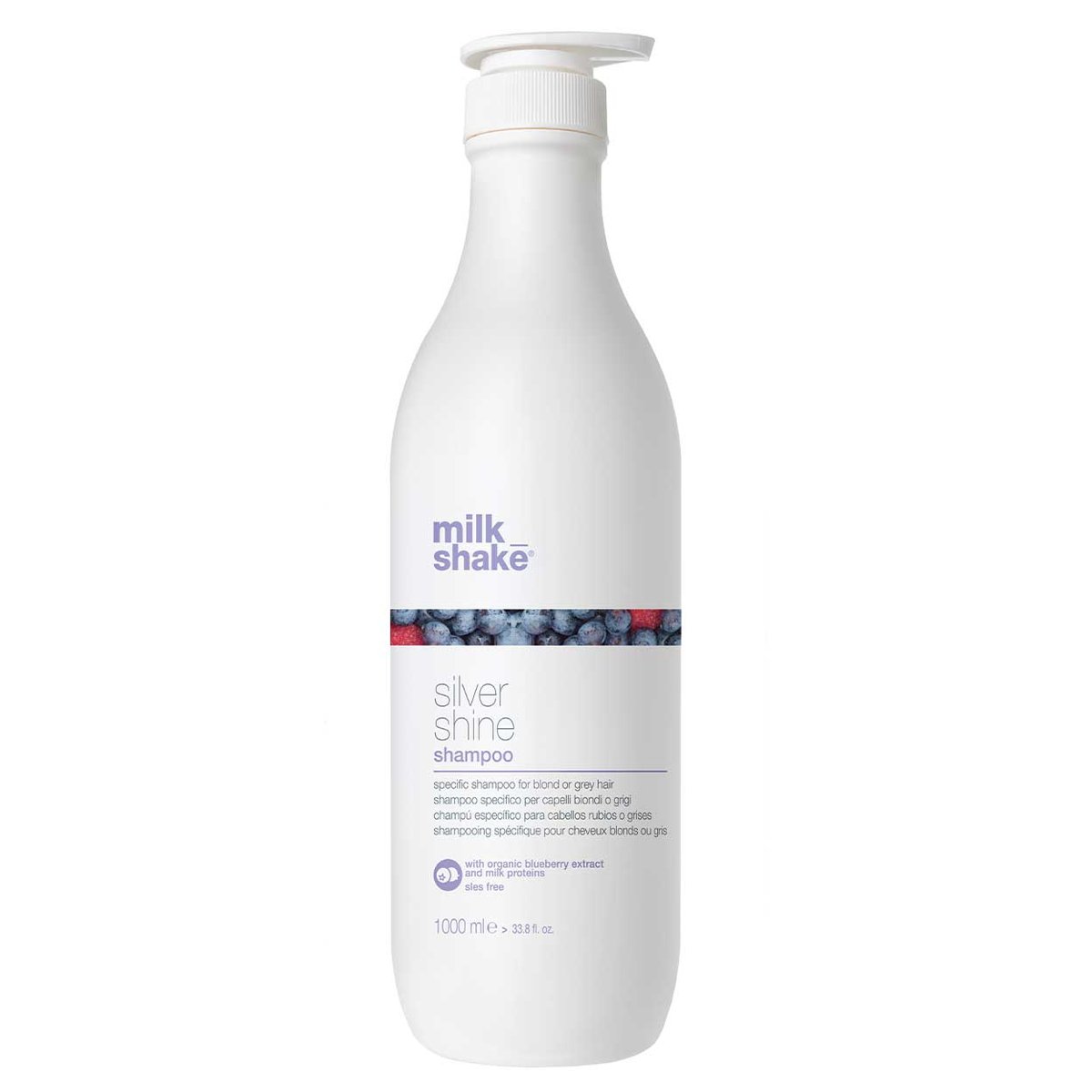 milk_shake — Milkshake Silver Shine Shampoo 1Lt