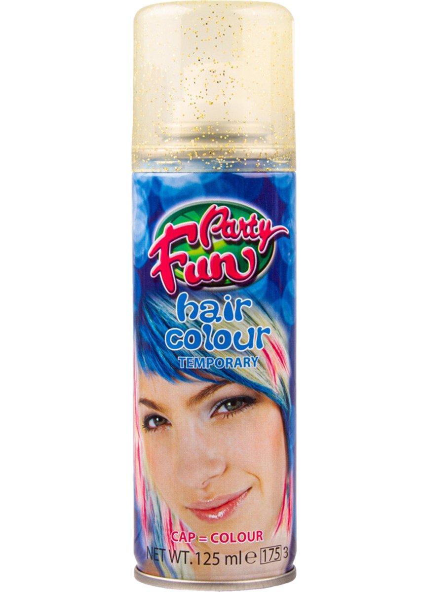 Party Fun — Party Fun Hair Colour Gold Glitter 125ml