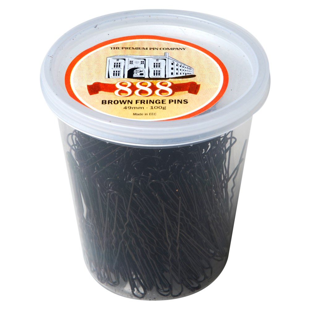 Unbranded — 888 Brown Fringe Pins 100g