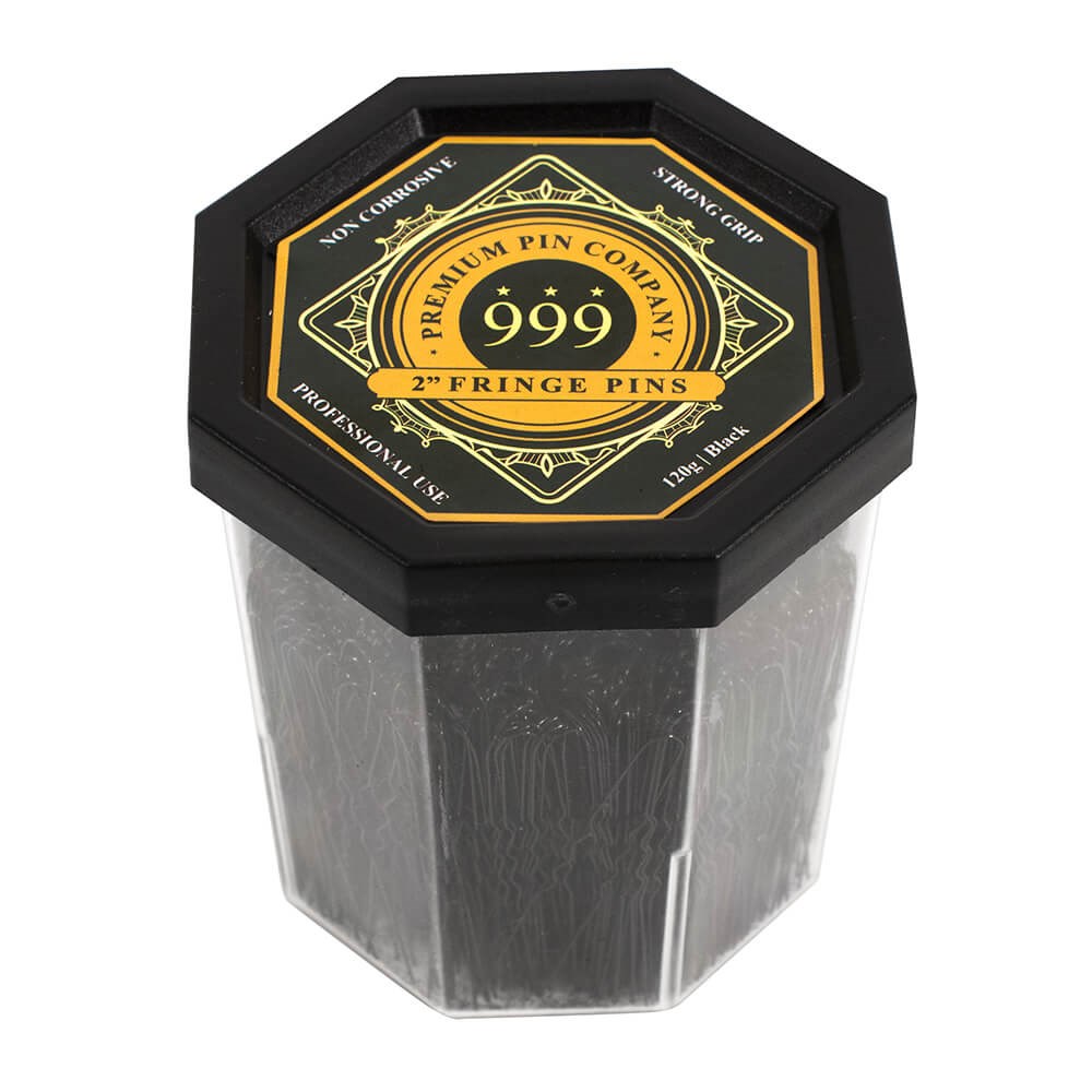 Unbranded — 999 Fine Fringe Pins Black 2in