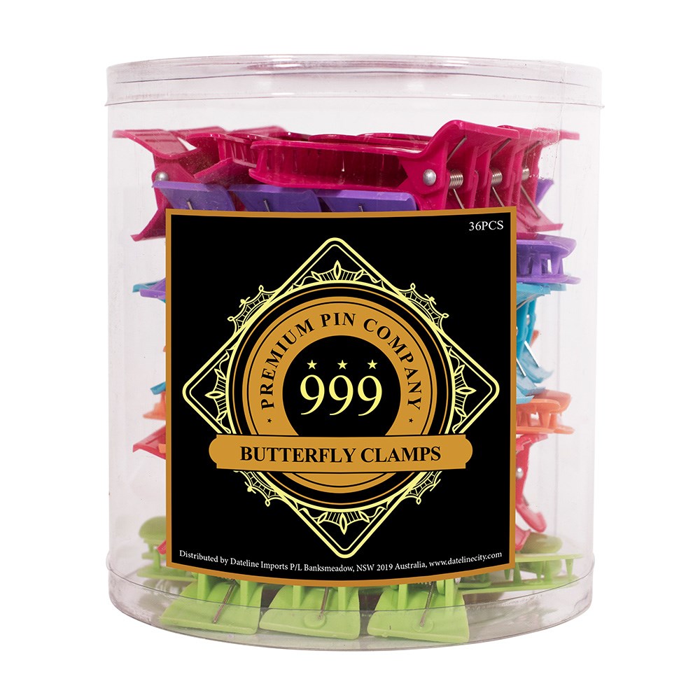 Unbranded — 999 Butterfly Clamp 36pce Tub 135817