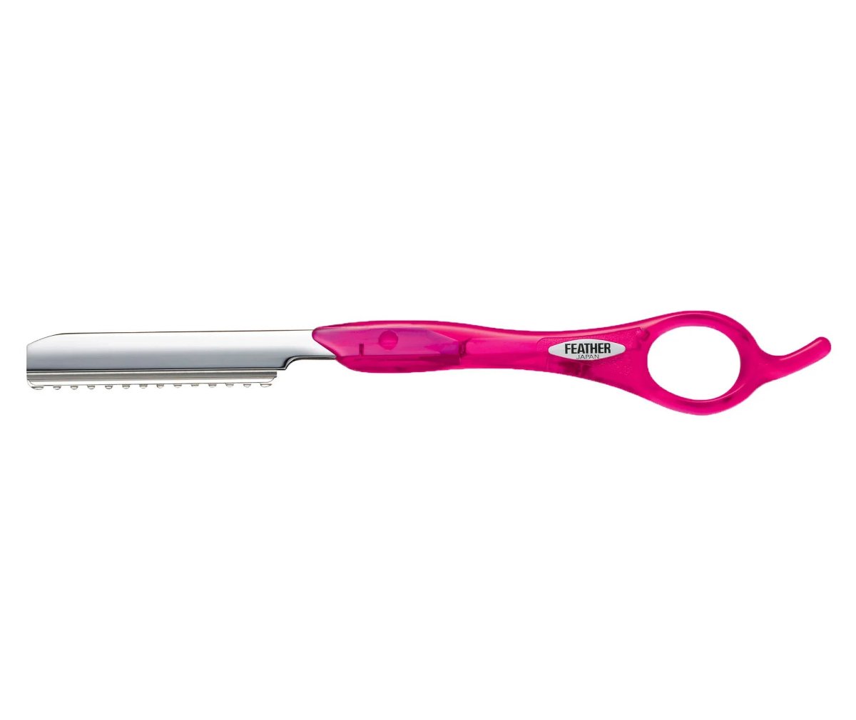 Unbranded — Feather Styling Razor 17cm Transparent Fushia