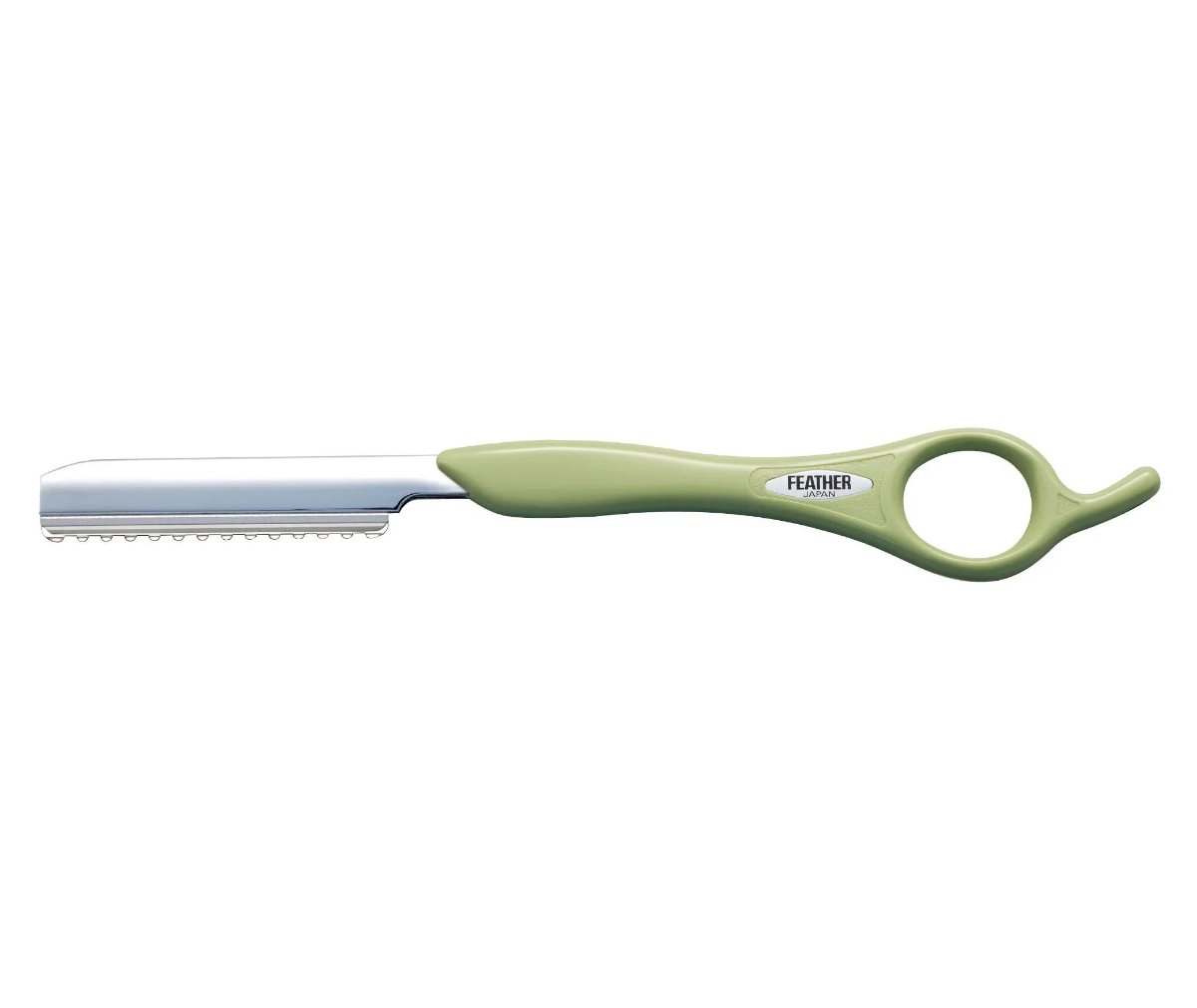 Unbranded — Feather Styling Razor 17cm Matcha Green