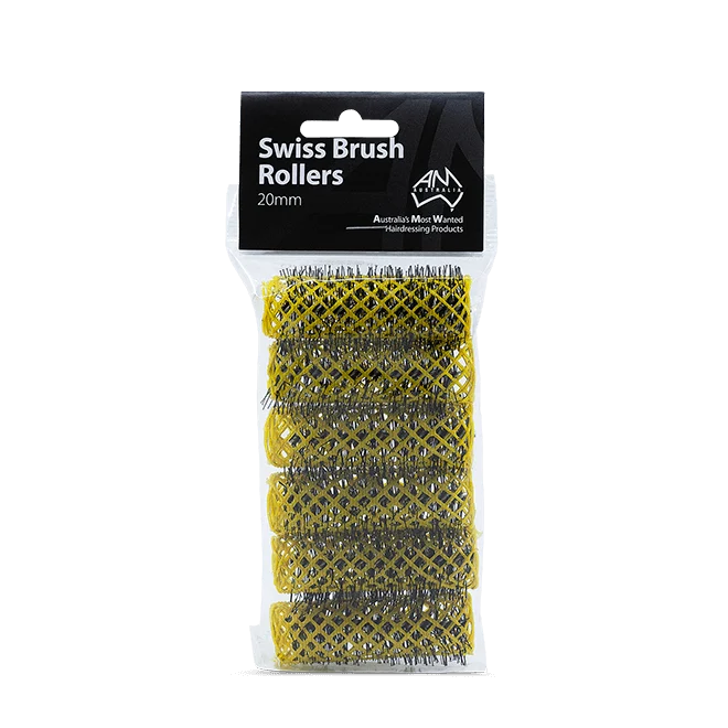 Unbranded — Swiss Brush Roller Yellow 6pk 134701