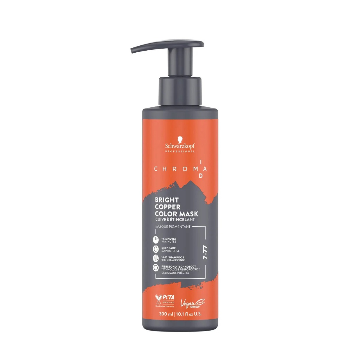 Schwarzkopf — Schwarkopf Chroma ID Bright Copper 7-77 300ml