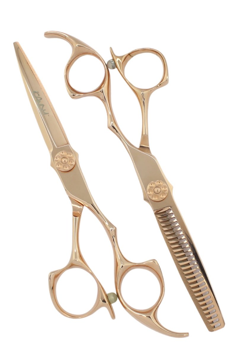 Unbranded — iCandy ALL STAR Rose Gold Scissor&Thinner Bundle 6``