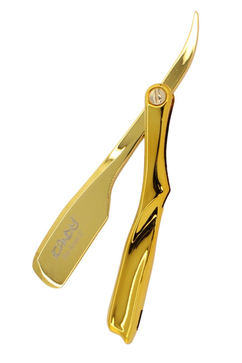 Unbranded — Icandy Barber RazorPro Series 11 Yellow Gold Razor*