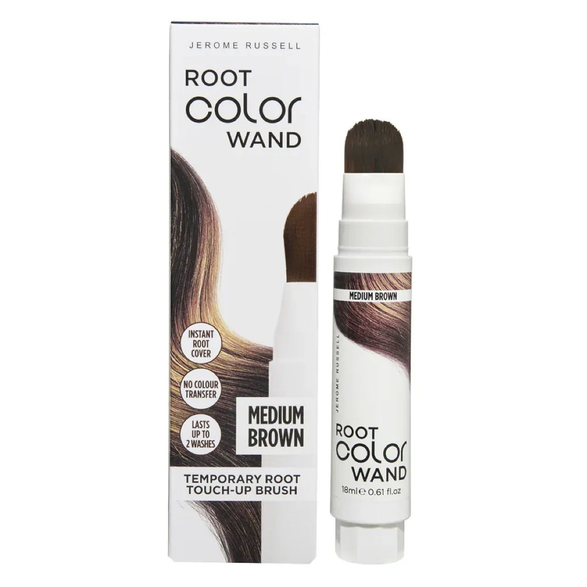 Unbranded — Jerome Russell Root Color Wand Medium Brown