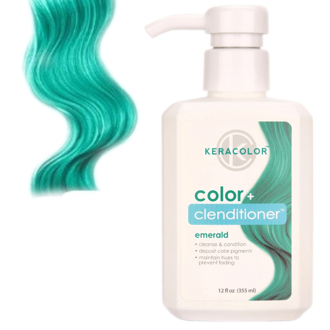 Keracolor — Keracolor Color Clenditioner Emerald 355ml