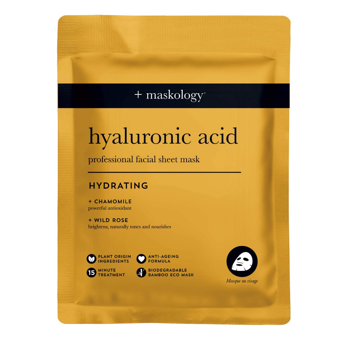 Unbranded — Maskology Hyaluronic Acid Hydrating Chamomile + Wild Rose 22ml