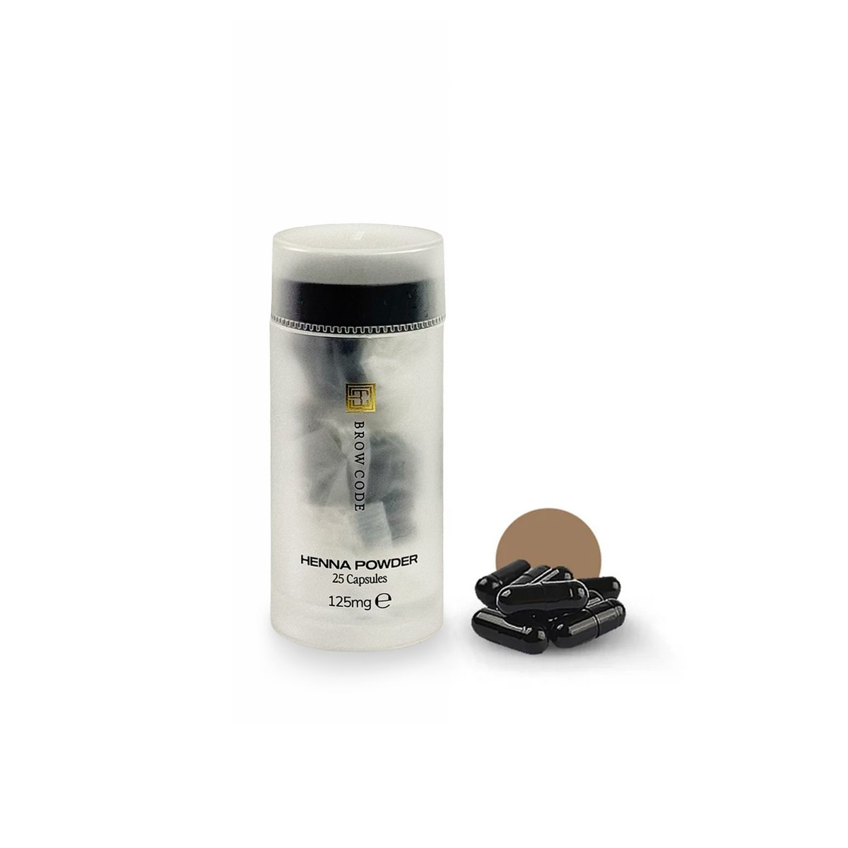 Brow Code — Brow Code Henna Capsules Light Brown 125ml x 25