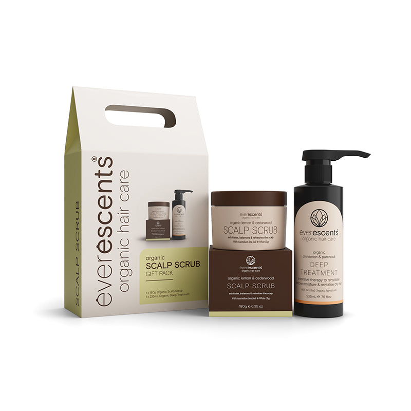 EverEscents — EverEscents Organic Scalp Scrub Gift Pack NEW 2026