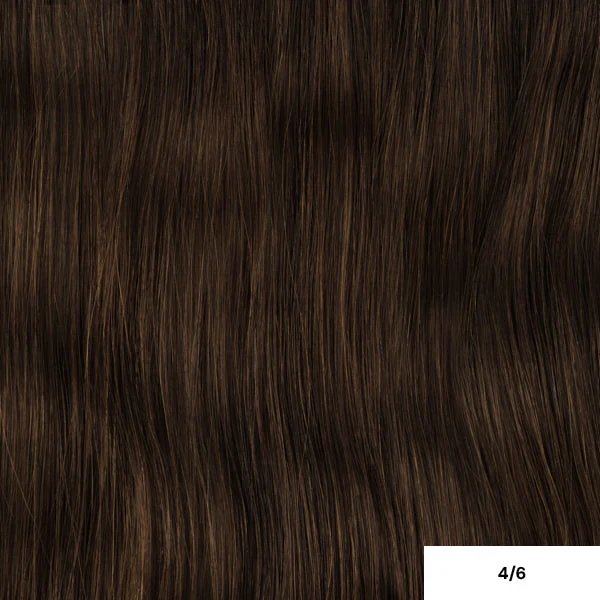 Angel Extensions — Angel Seamless 5 Pce Clip In Set Dark Colours