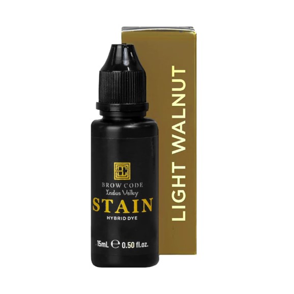 Brow Code — Brow Code Light Walnut Stain