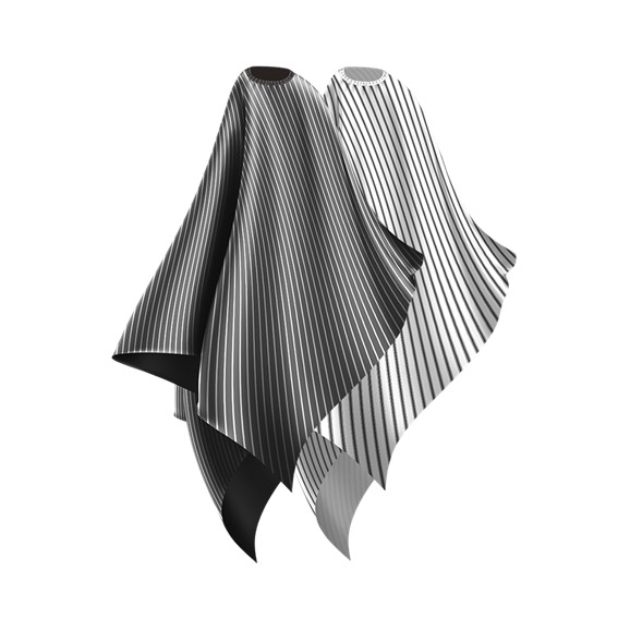 Unbranded — Barber Strong Cape Blue/White