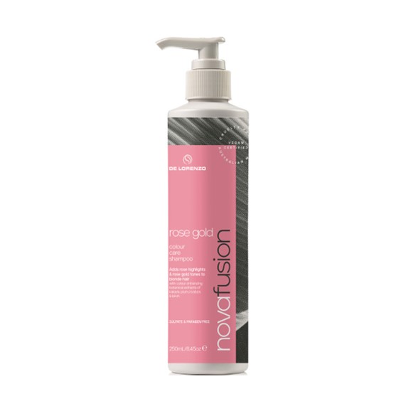 De Lorenzo — De Lorenzo Novafusion Shampoo Rose Gold 250ml