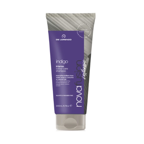 De Lorenzo — De Lorenzo Novafusion Shampoo Intense Indigo 200ml