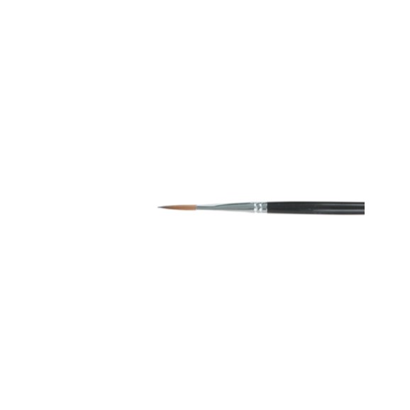 Hawley — Hawley Pure Sabre Kolinsky Cats Tongue Brush #8 6010B