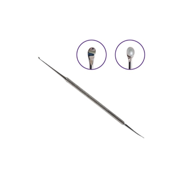 Hawley — Hawley Illume Sleek Curve Cuticle Pusher & Curette 4014F