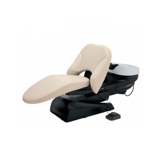 Joiken — Joiken Malibu Shampoo Unit Tan Upholstery-White Basin 448177