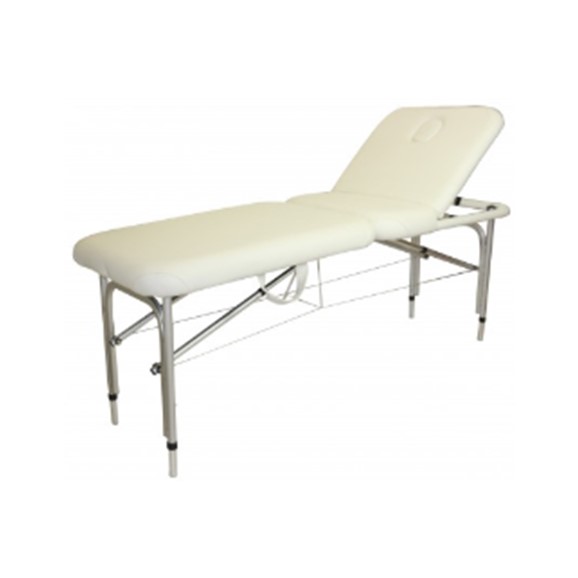 Joiken — Joiken Lightweight Aluminium Beauty Bed - (White Upholstery) J45231W