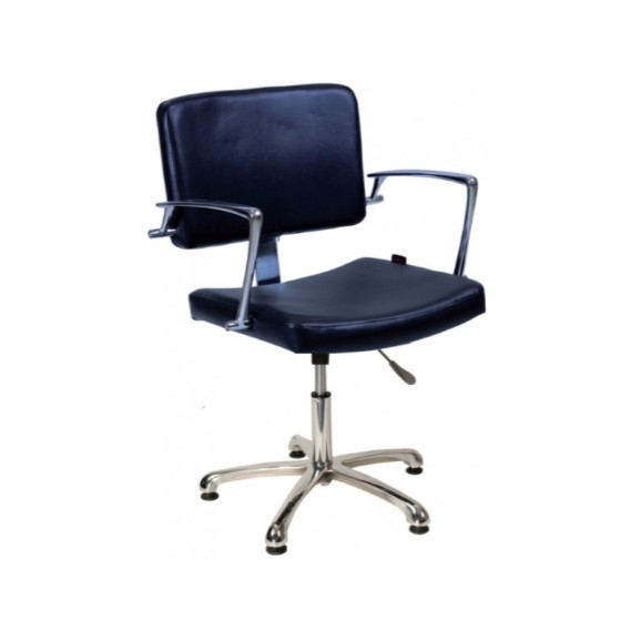 Joiken — Joiken Julia - Gas Lift Black Upholstery Only - All Chrome 42150