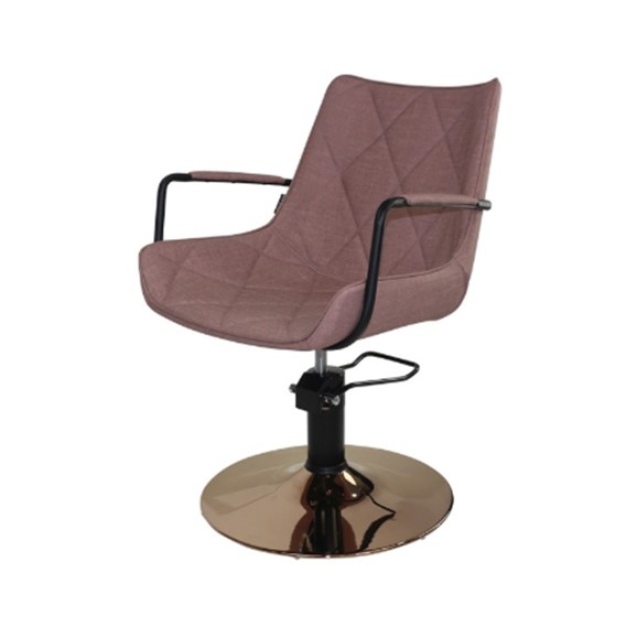 Joiken — Joiken Taylor - Black Disk Hydraulic Dusty Pink Upholstery 42257D-BL