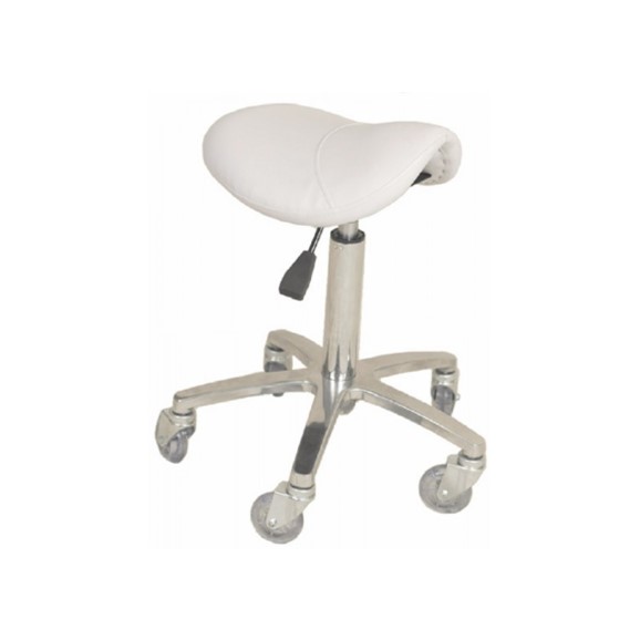 Joiken — Joiken Saddle - No Back - Chrome - (Black Upholstery) 43520C