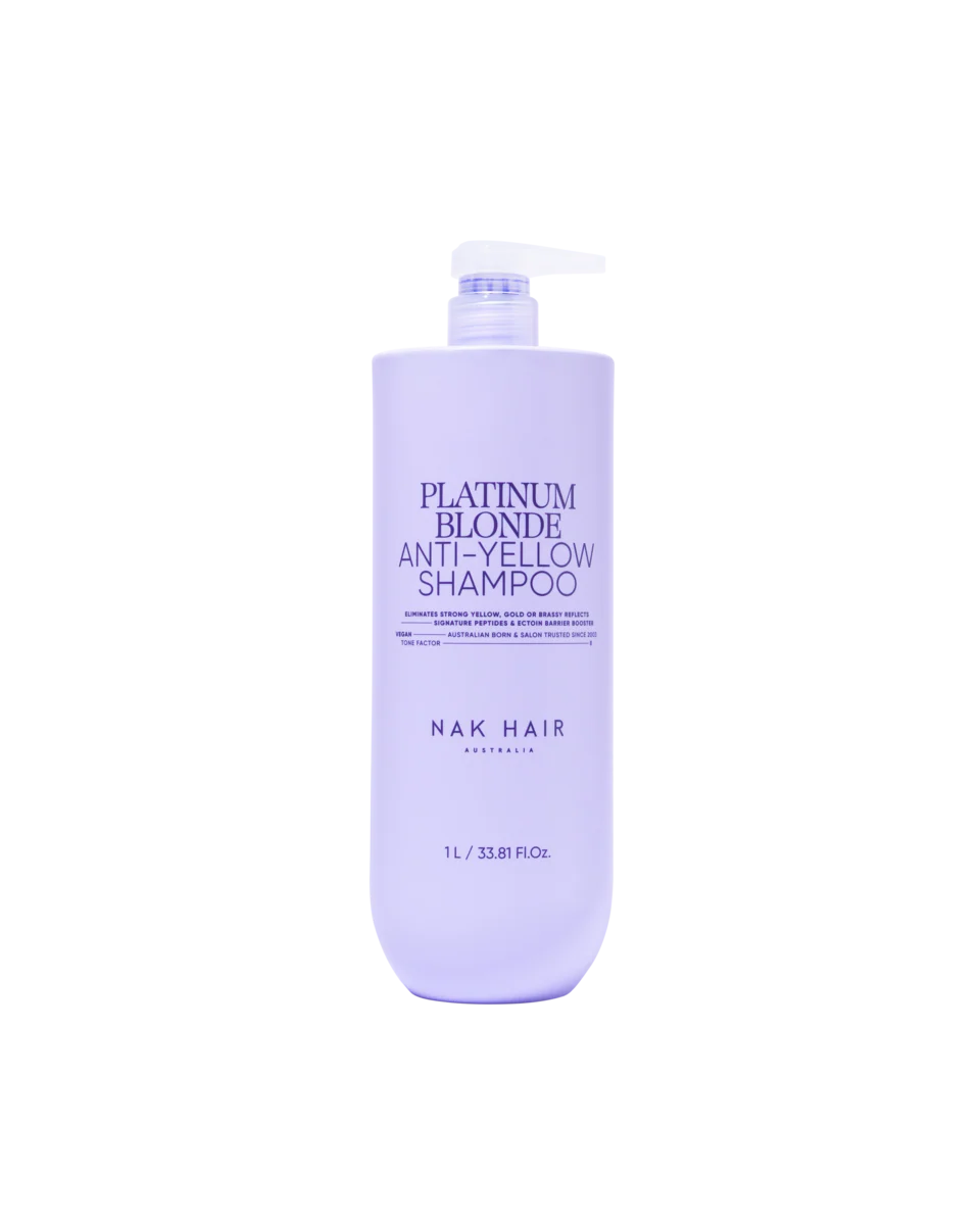 NAK — Nak Platinum Blonde Anti Yellow Shampoo 1lt
