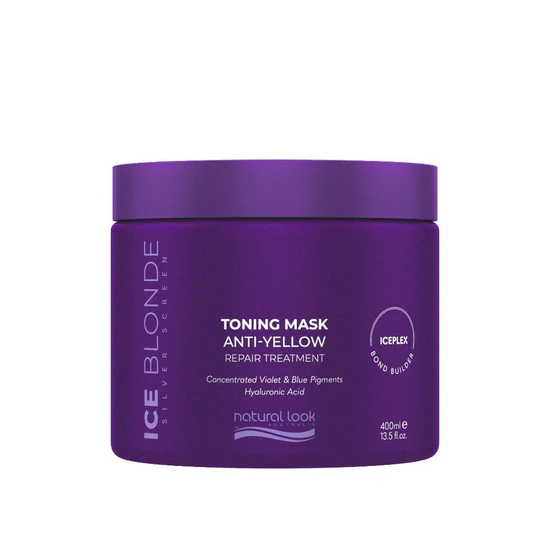 Natural Look — Nalural Look Silver Screen Ice Blonde Toning Mask 400ml